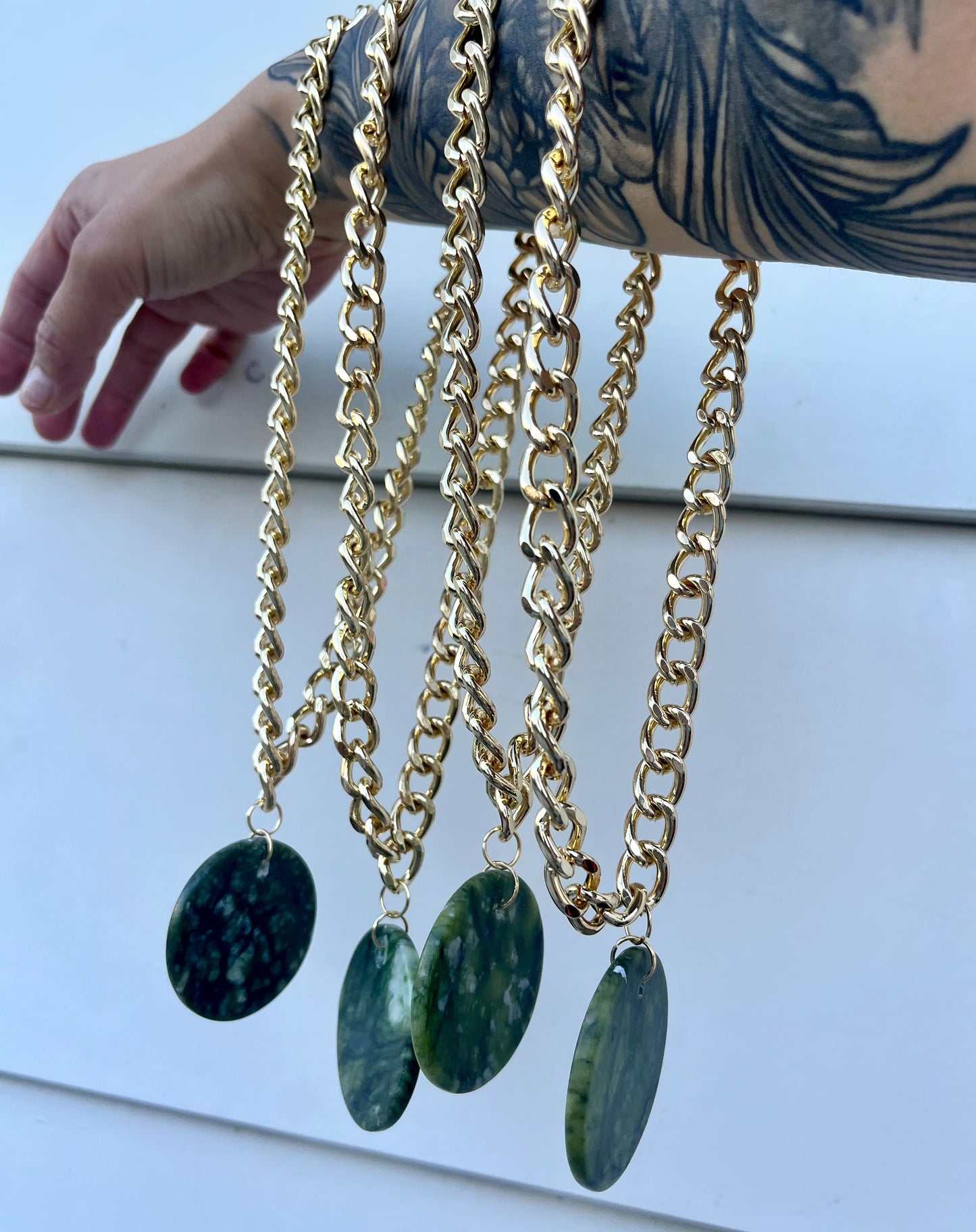 Pounamu X Kōura X Chunky Chains - PRE ORDER FOR EARLY NOVEMBER