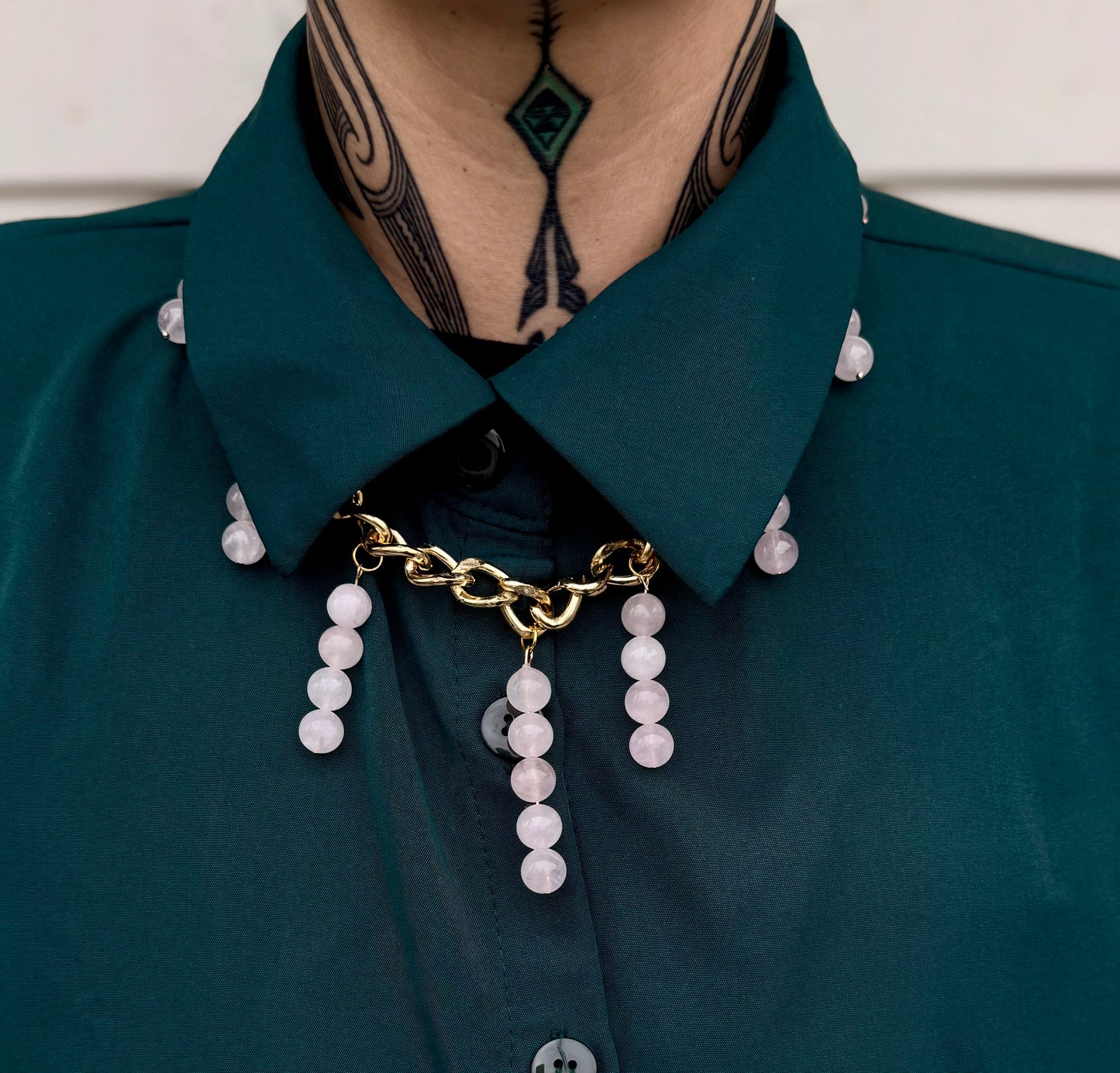 Pounamu X Chunky Chains - Mau Kakī