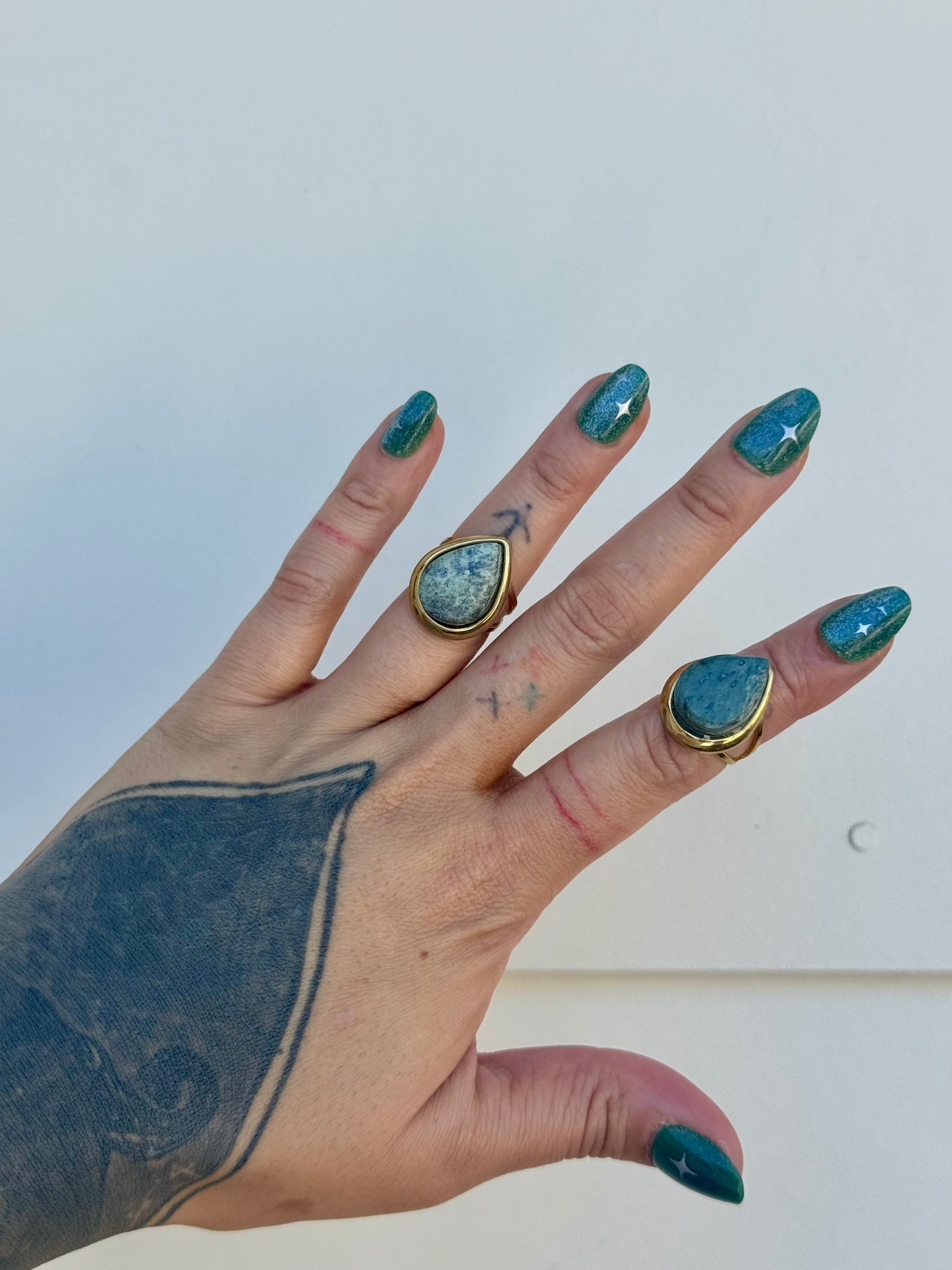 Teardrop x Pounamu rīngi