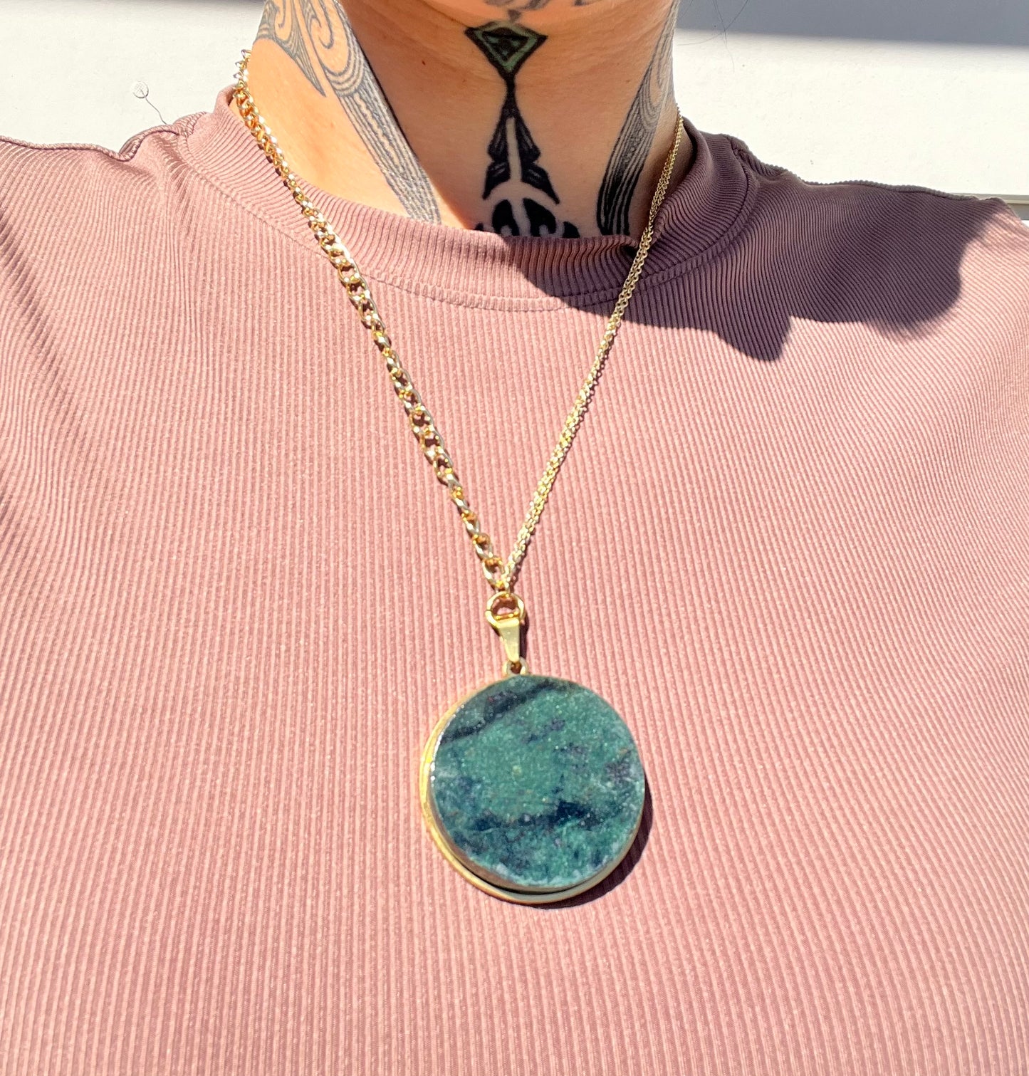 Pounamu X Kōura - XL Porowhita double chained