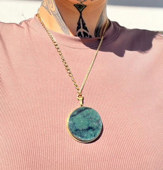 Pounamu X Kōura - XL Porowhita double chained