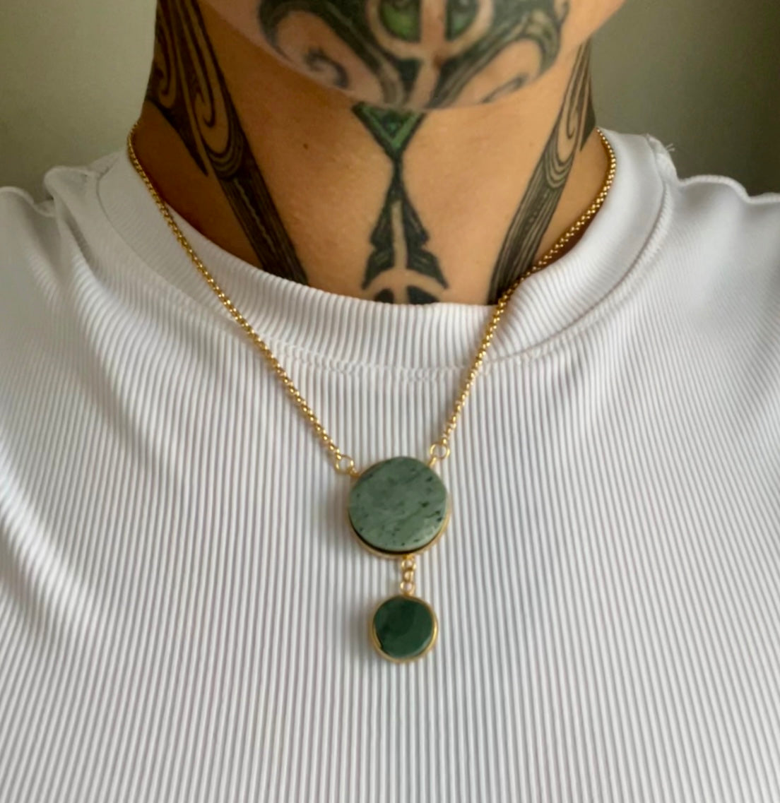 Pounamu X Kōura - Double porowhita Mau Kakī